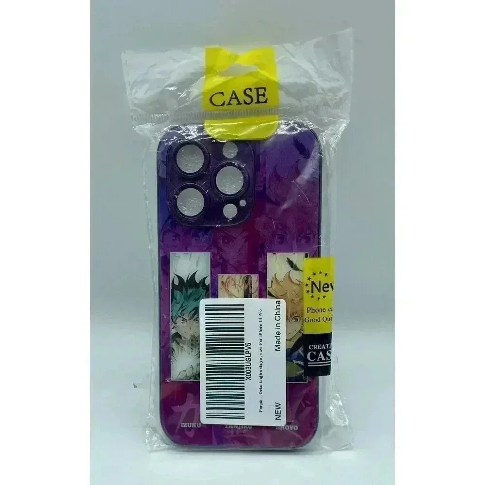 Izuku Tanjiro‎ Shoyo Anime Designer Case For iPhone 14 Pro TPU Case Purple